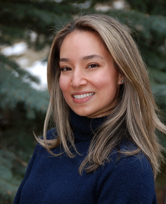 Dr. Lindsay Raoufi, dentist at Crystal Smiles Dental in Okotoks.